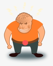 Mad Man Angry Free Photo - Cartoon Monkey Angry Transparent, HD Png Download, Free Download