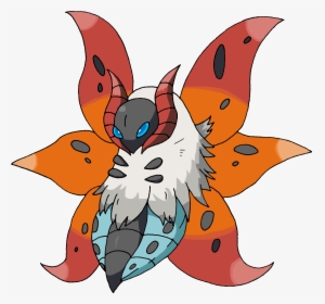 Fire Pokemon Png - Fire Flying Bug Pokemon, Transparent Png, Free Download