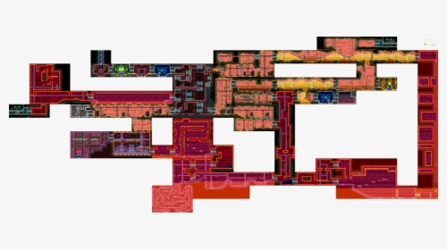 Metroid Fusion Pyr Map , Png Download - Metroid Fusion Sector 3 Map, Transparent Png, Free Download