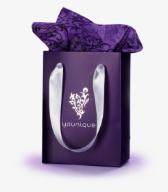 Younique Logo Gift - Younique Purple Gift Bag, HD Png Download, Free Download