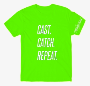 Cast Catch Repeat - Active Shirt, HD Png Download, Free Download