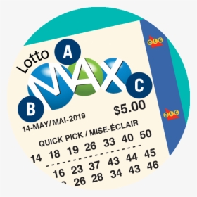 A Lotto Max Ticket - Lotto Max, HD Png Download, Free Download