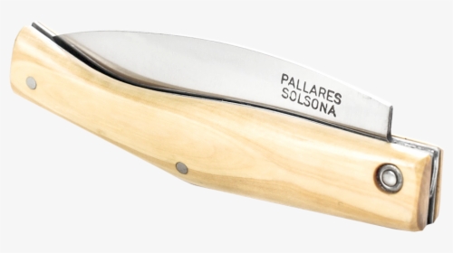 Pallares Busa Wood Folding Pocket Knife 8cm - Blade, HD Png Download, Free Download