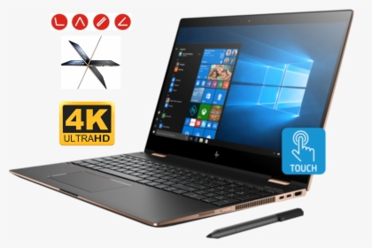 Hp Spectre X360 15t Convertible 2 In 1 Laptop - Hp Spectre X360 2 In1, HD Png Download, Free Download