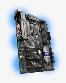 Msi Z370 Tomahawk Motherboard, HD Png Download, Free Download