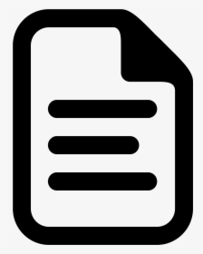 Transparent Background Document Icon, HD Png Download, Free Download
