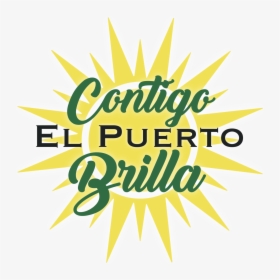 Contigo El Puerto Brilla - Illustration, HD Png Download, Free Download