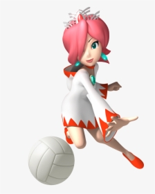 White Mage Mario Basketball, HD Png Download, Free Download