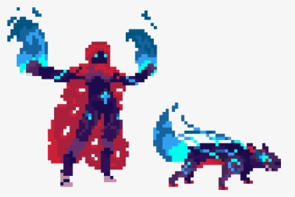 Pixel Art Character Mage, HD Png Download, Free Download