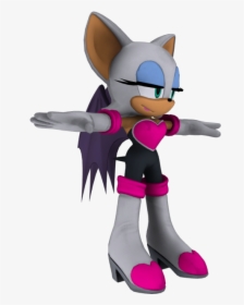 Rouge The Bat Model, HD Png Download, Free Download