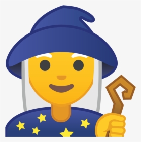 Woman Mage Icon - Male Mage Emoji, HD Png Download, Free Download