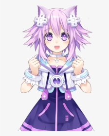 Hyperdimension Neptunia Producing Perfection Ps Vita - Hyperdimension Neptunia Neptune Neko, HD Png Download, Free Download