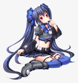 Hyperdimension Noire Midriff, HD Png Download, Free Download