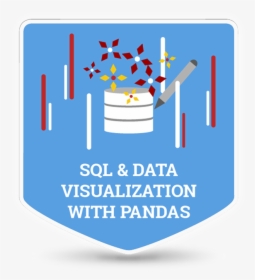 Sql & Data Visualization With Pandas - Emblem, HD Png Download, Free Download