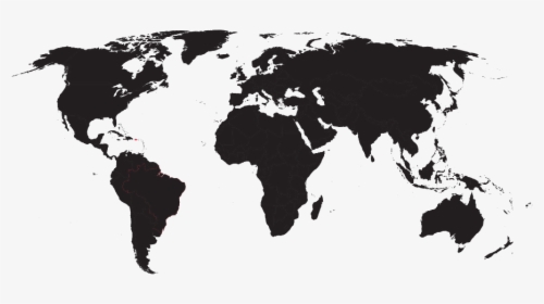 Simple World Map Svg, HD Png Download, Free Download