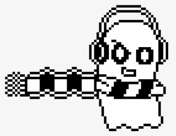 Napstablook Sprite, HD Png Download, Free Download