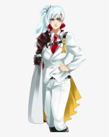 Weiss Schnee Clothing Human Hair Color Anime Fictional - Weiss Schnee Fanart, HD Png Download, Free Download