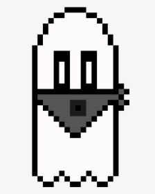 Napstablook Pixel, HD Png Download - kindpng