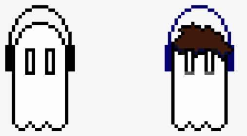 Napstablook Pixel Art, HD Png Download, Free Download