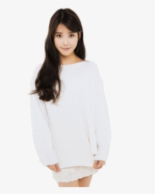 Iu White Sweater - Kpop Idol No Background, HD Png Download, Free Download