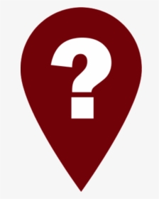 Red Help Icon - Maroon Question Vector Png, Transparent Png, Free Download