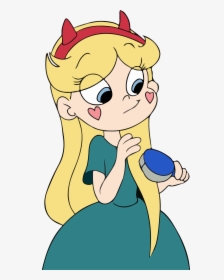 Star Butterfly And Hairbrush - Cartoon, HD Png Download, Free Download