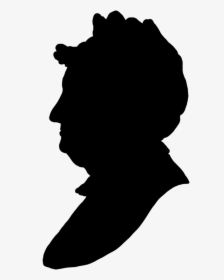 Silhouette Profile Victorian - Silhouette Of People Face, HD Png Download, Free Download