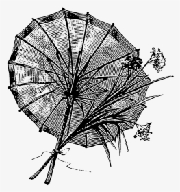 Victorian Clipart Transparent - Umbrella, HD Png Download, Free Download