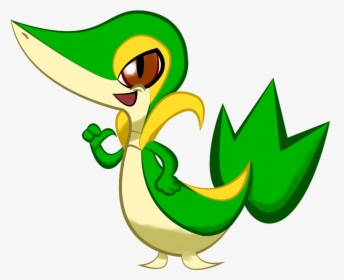 Snivy - Cartoon, HD Png Download, Free Download