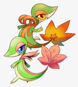 Fire Type Snivy, HD Png Download, Free Download
