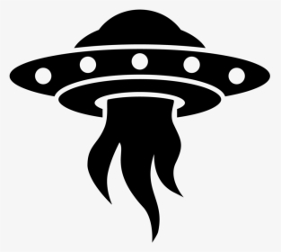 Ufo Silhouette Png, Transparent Png, Free Download
