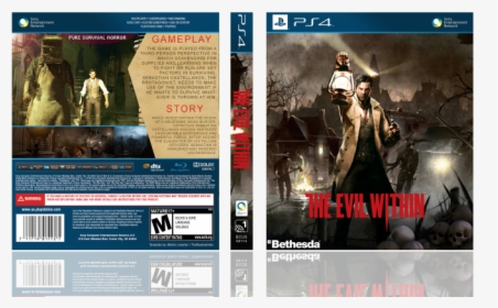 The Evil Within Box Art Cover Evil Within Ps4 Cover HD Png Download The Evil Within Box Art Cover Evil Within Ps4 Cover HD Png Download