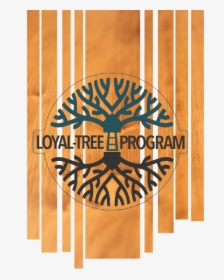Loyaltree Program Logo On Wooden Slat Backdrop - Motif, HD Png Download, Free Download