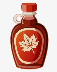Png Print Cut - Maple Syrup Bottle Clipart, Transparent Png, Free Download