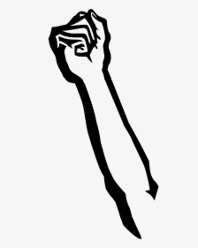 Raised Fist Clipart, HD Png Download, Free Download