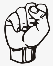 Sign Language S Fist - Fist Clipart, HD Png Download, Free Download