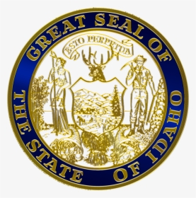 Flag And Seal Of Idaho, HD Png Download, Free Download