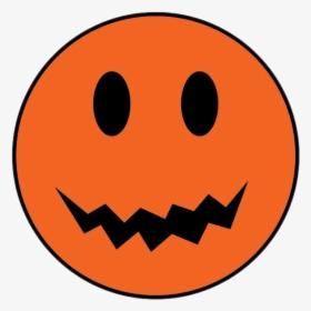 Smiley Halloween Png Image - Jack O Lantern Smiley Face, Transparent Png, Free Download