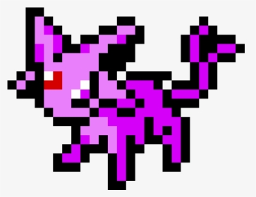 Pokemon Pixel Art Espeon, HD Png Download, Free Download