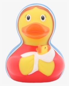 Maria With Baby Duck - Rubber Duck, HD Png Download, Free Download
