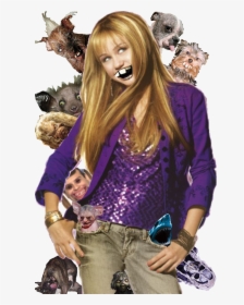 Hanna Montana Scary - Scary Hannah Montana, HD Png Download, Free Download