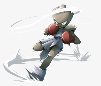 Transparent Hitmonchan Png - Pokemon Hitmonchan Art, Png Download, Free Download