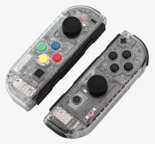 Deck Out Your Nintendo - Nintendo Switch Clear Joycons, HD Png Download, Free Download