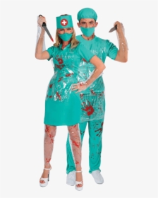 Crazy Nurse Halloween Costume, HD Png Download, Free Download