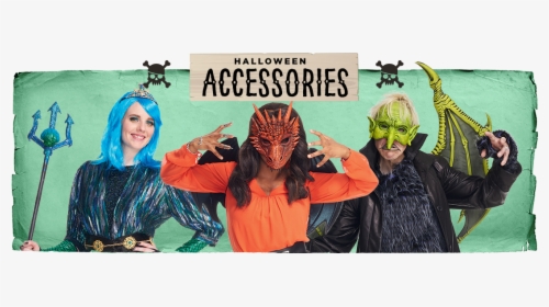 Halloween Accessories Banner - Halloween Costume, HD Png Download, Free Download