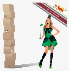 Lowkey Slutty Halloween Costume , Png Download - Sexy Leprechaun Costume, Transparent Png, Free Download