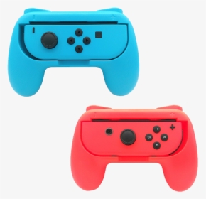 Controller Grip Neon Blue/red- Nintendo Switch - Nintendo Switch Joy Con Grip, HD Png Download, Free Download