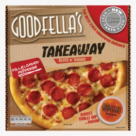 Goodfella S Takeaway Slice N Share Fully Loaded Pepperoni - Goodfellas Meat Feast Pizza, HD Png Download, Free Download
