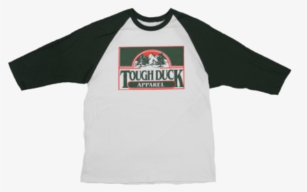 Tough Duck Forest Throwback Baseball T-shirt Green - Active Shirt, HD Png Download, Free Download