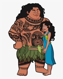 Maui And His Wife Clipart, HD Png Download, Free Download